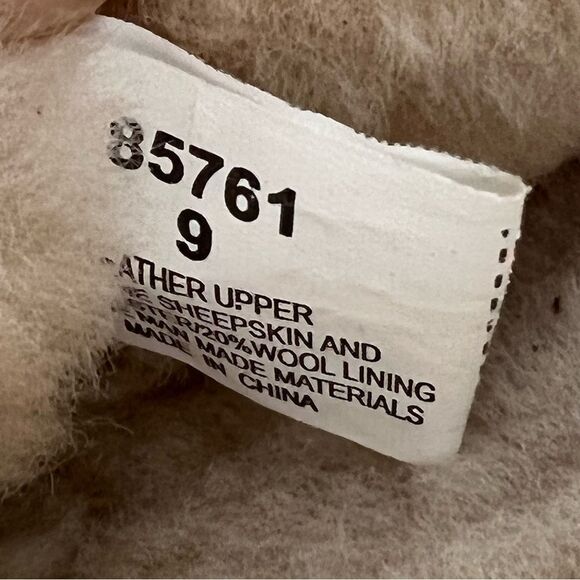 Minnetonka Women's Olympia Boot Size 9 tan - Picture 13 of 14